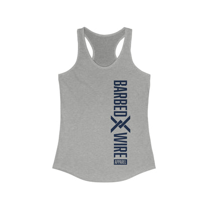 Barbed Wire Apparel Graphic Ladies Racerback Tank Top